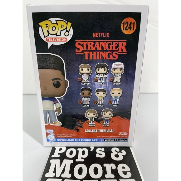 Funko Pops! Stranger Things: Lucas 1241  Vinyl Figure Brand New - Picture 4 of 7